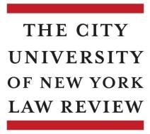City University of New York Law Review logo